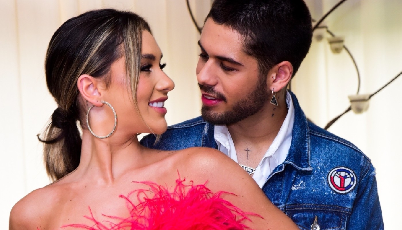 O casal Virginia e Zé Felipe