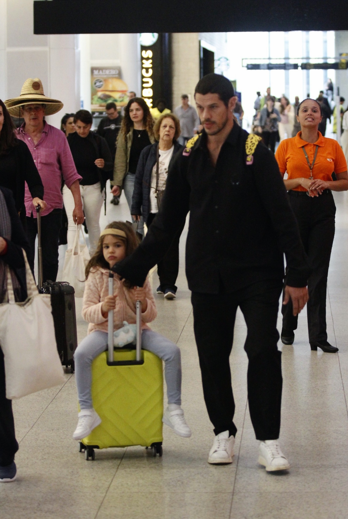 José Loreto e a filha, Bella