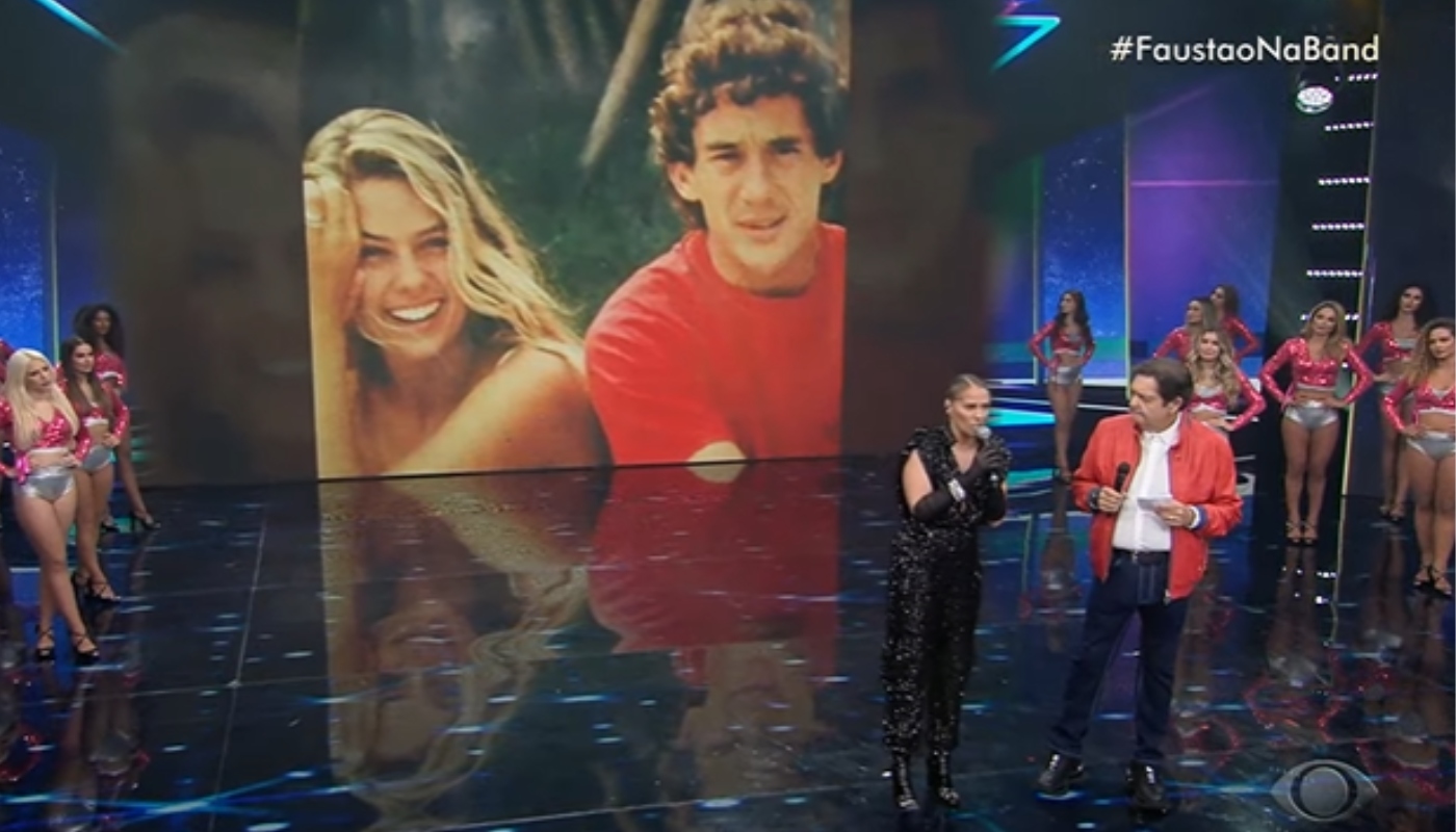 Adriane Galisteu fala sobre Ayrton Senna no 