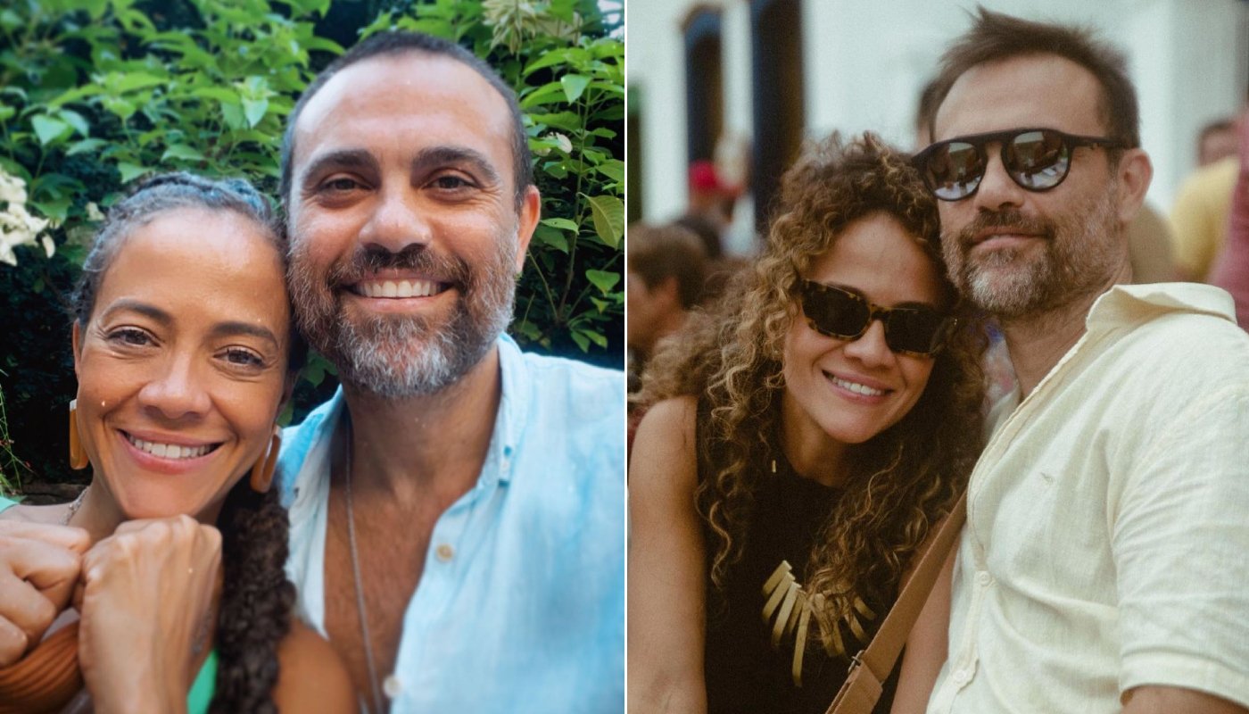 Aline Borges vive amor livre com o marido, Alex Nader, há 7 anos: “Não quer dizer oba-oba”