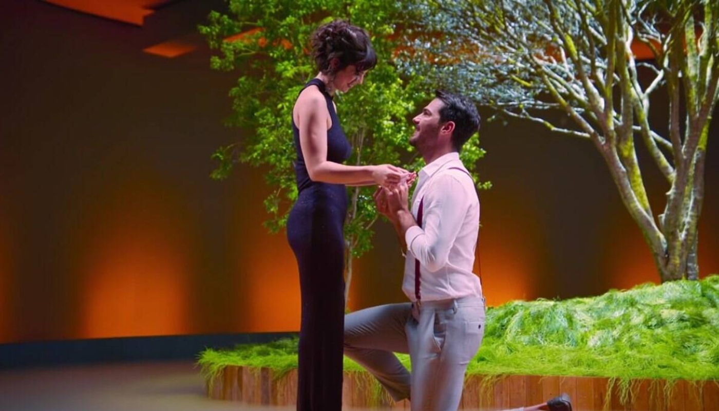Shayan e Ana Prado noivaram em