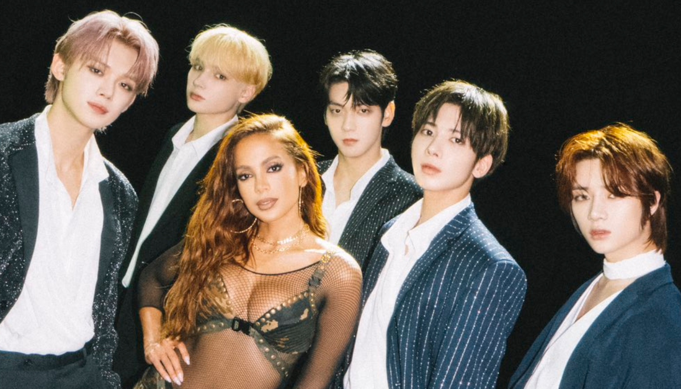 Anitta surge com grupo de k-pop TxT em teaser de parceria e web surta: “Cara de hit”