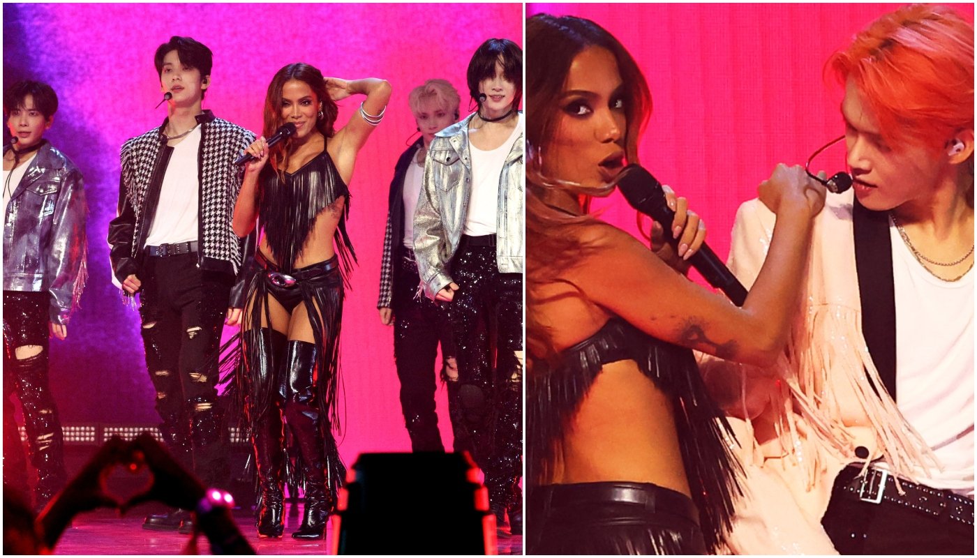 Anitta e TxT levaram web à loucura no VMA: amizade dela com Yeonjun roubou a cena