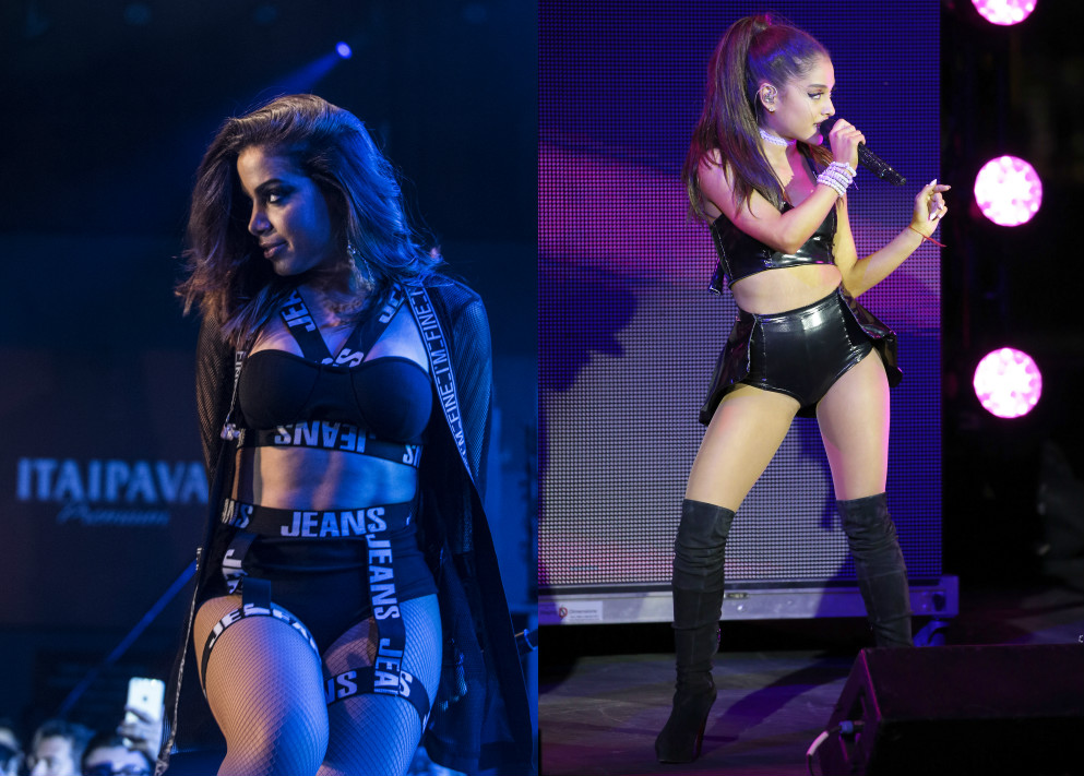 6 provas de que Anitta quer ser a Ariana Grande brasileira