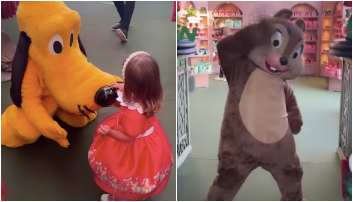 Festa de um ano de Maria Flor