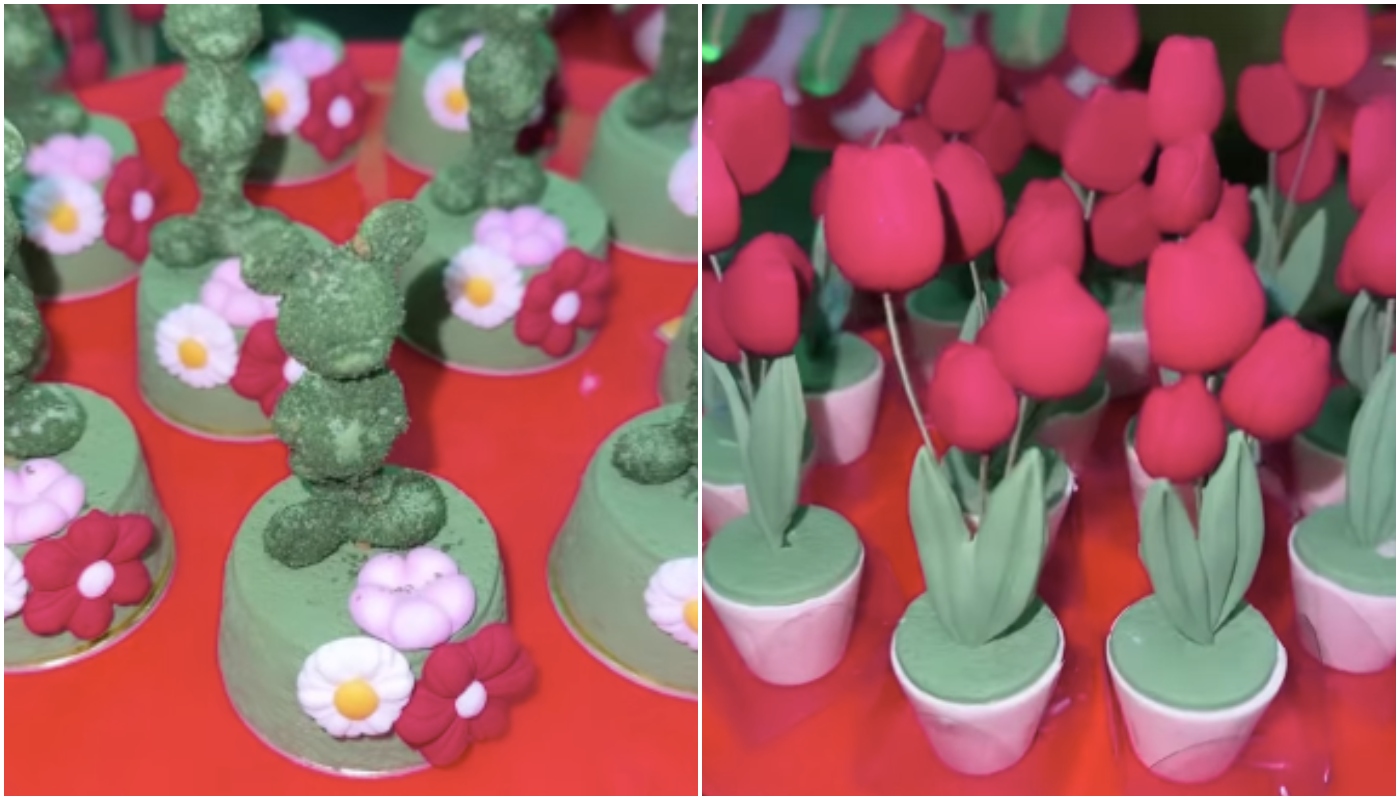 Festa de um ano de Maria Flor