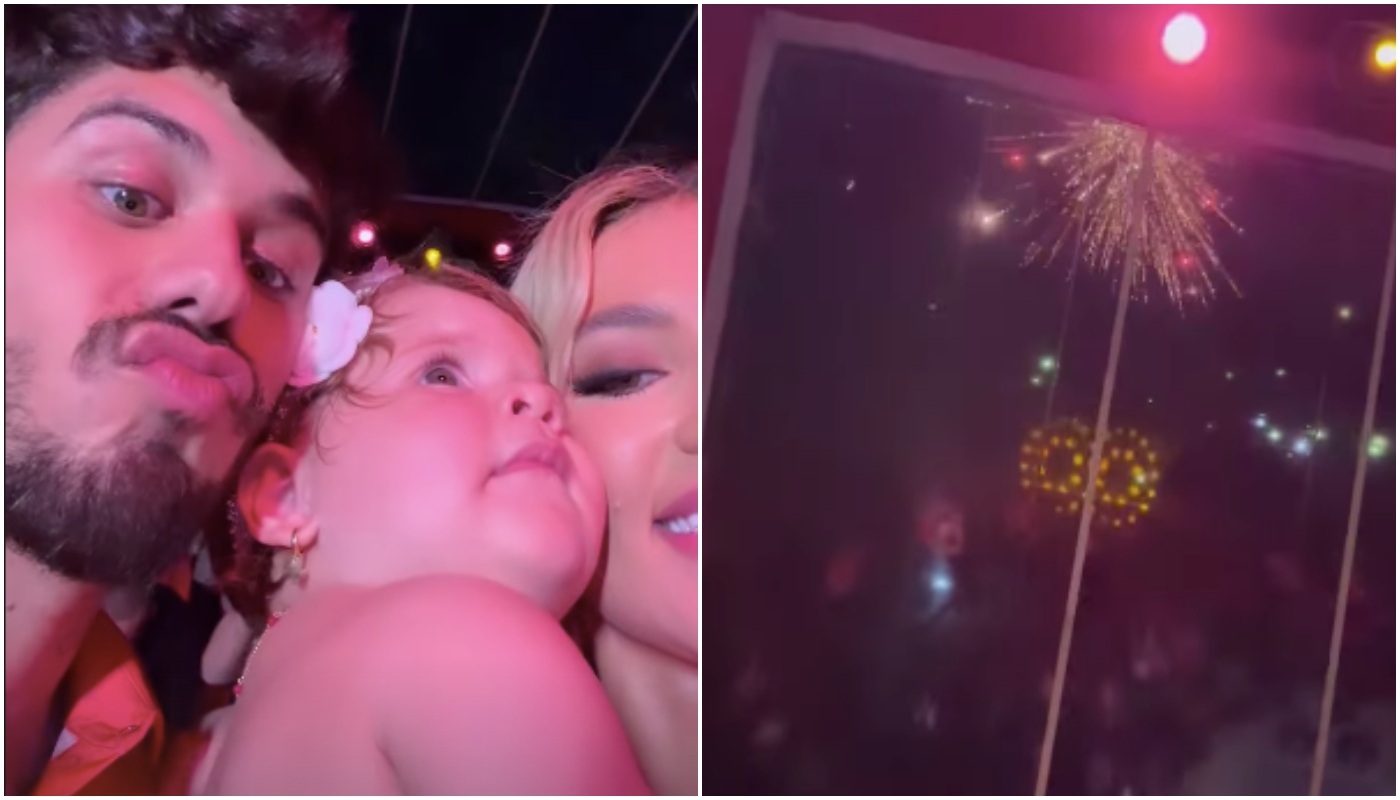 Festa de um ano de Maria Flor