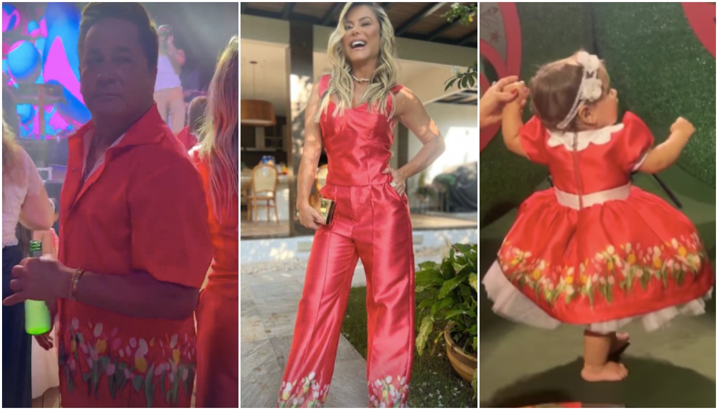 Festa de um ano de Maria Flor