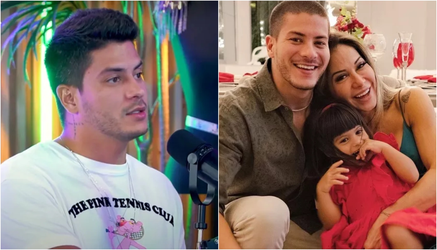 Arthur Aguiar conta como Sophia lida com separação de Maíra Cardi: “Entendendo”