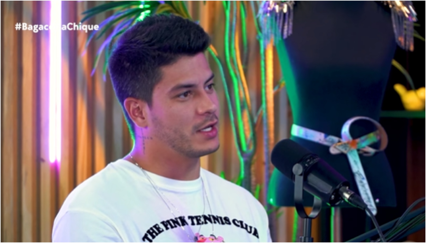 Arthur Aguiar fala sobre a filha Sophia