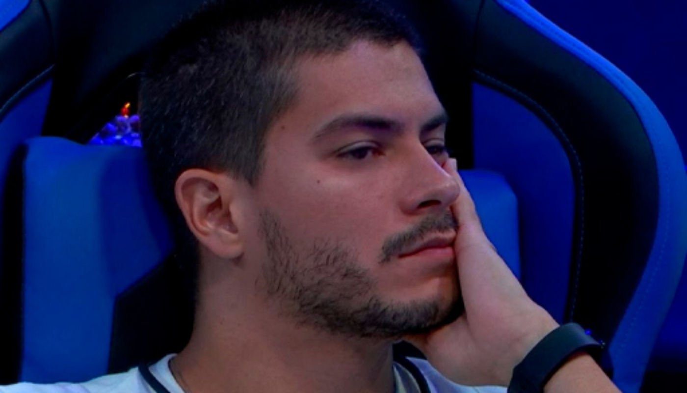 Arthur Aguiar no quarto secreto do BBB22