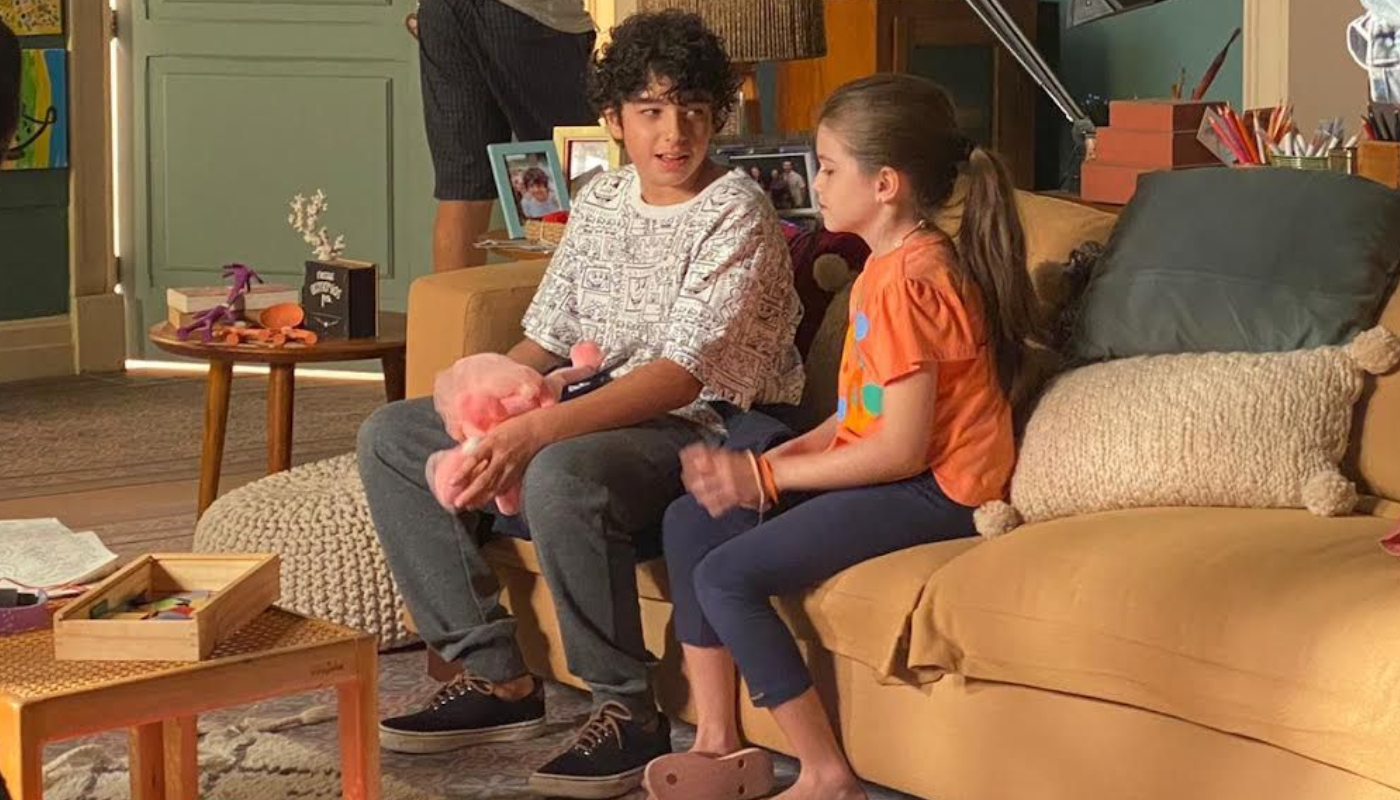 Diogo Caruso e Alice Camargo em