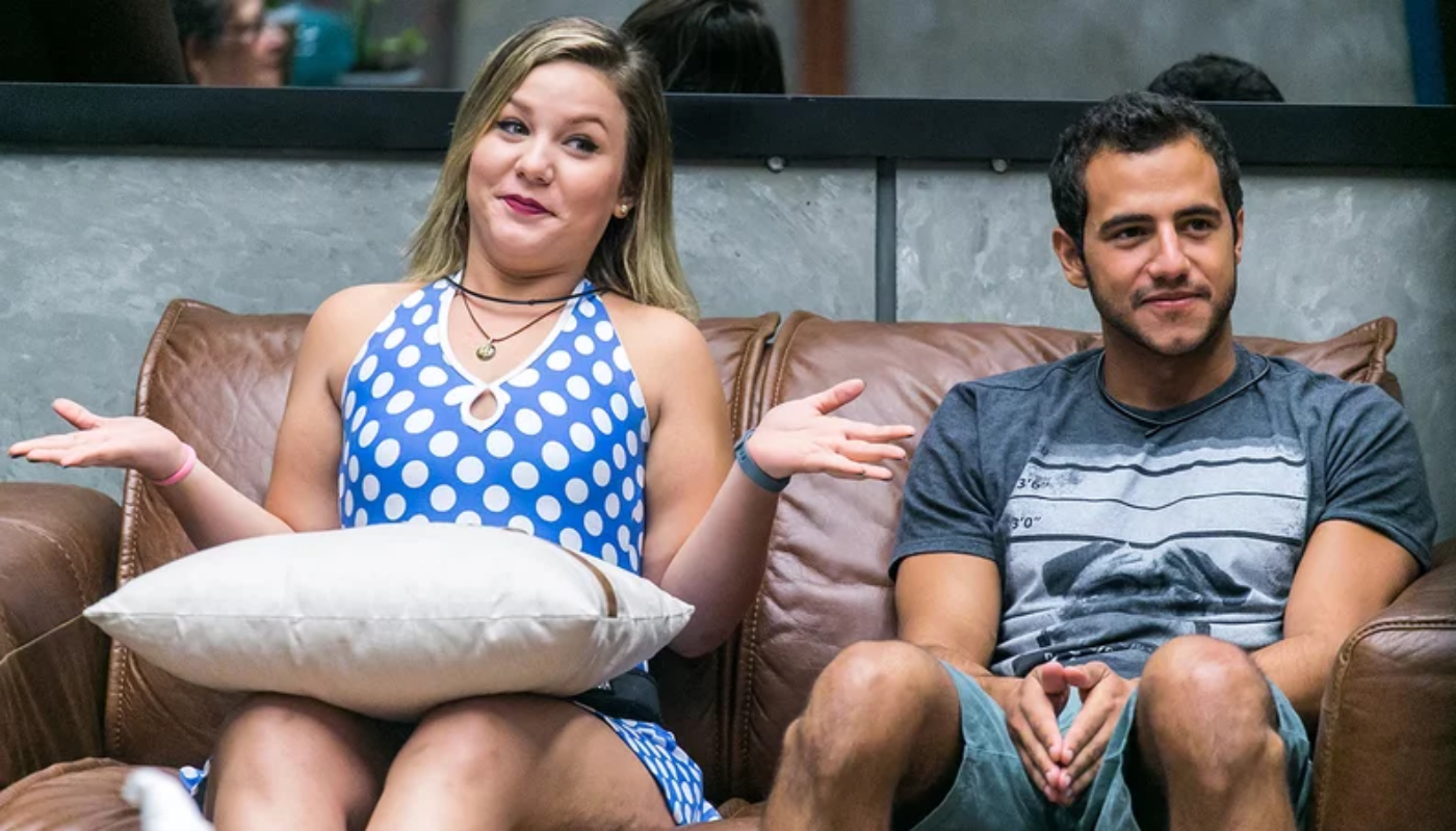 Matheus e Maria Claudia no BBB16