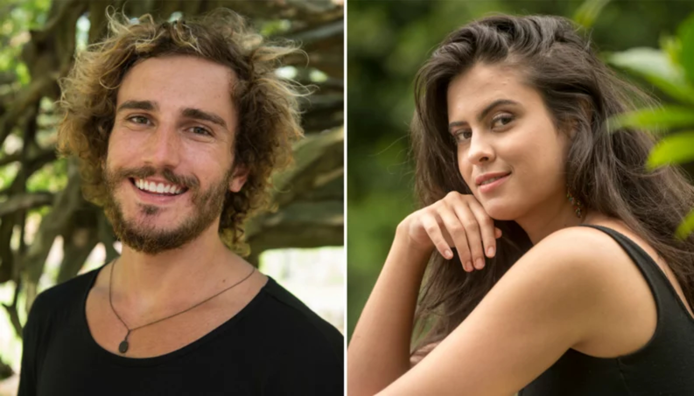 Alan e Hana no BBB19