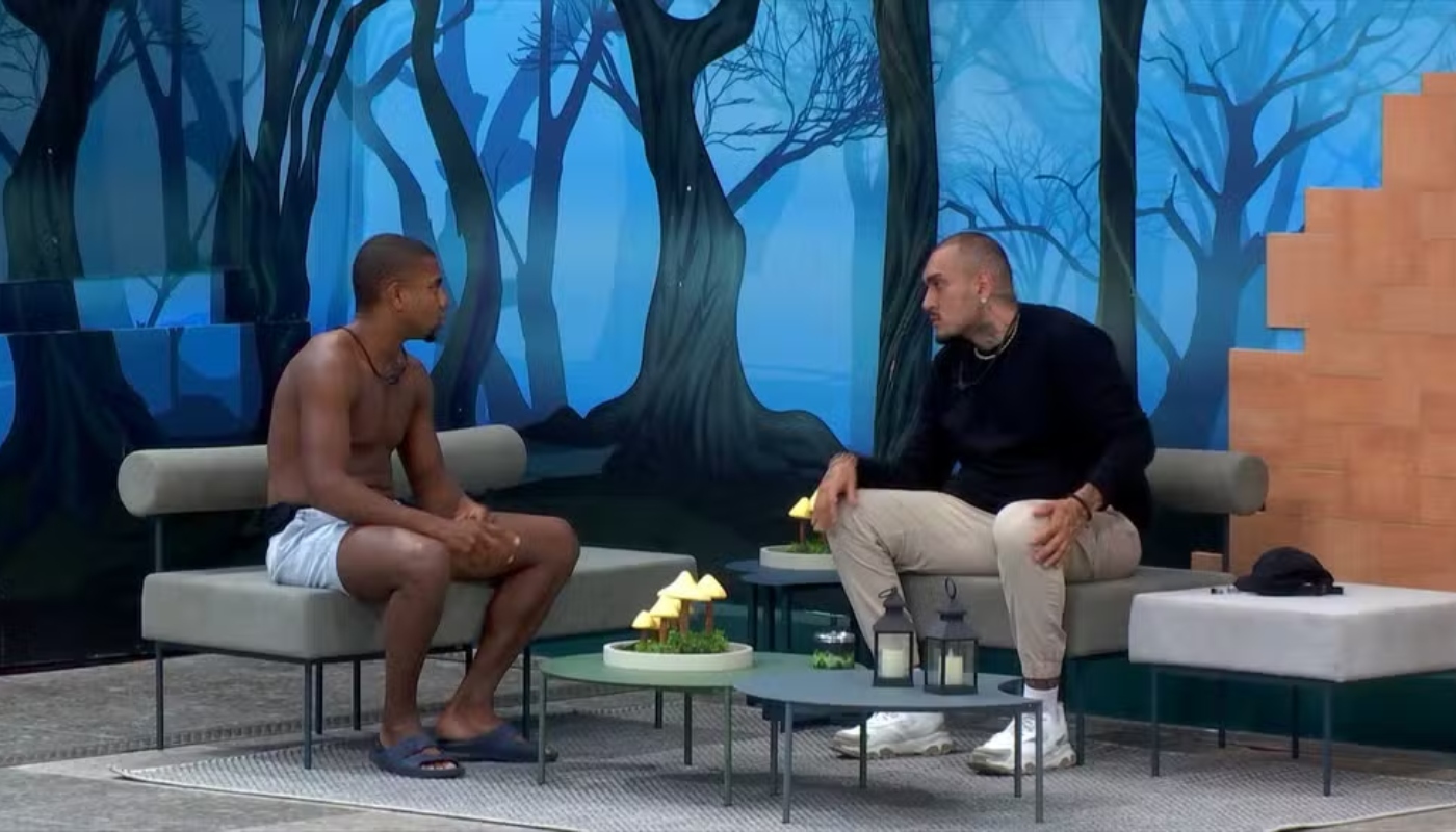 Davi conversa com MC Bin Laden no BBB24