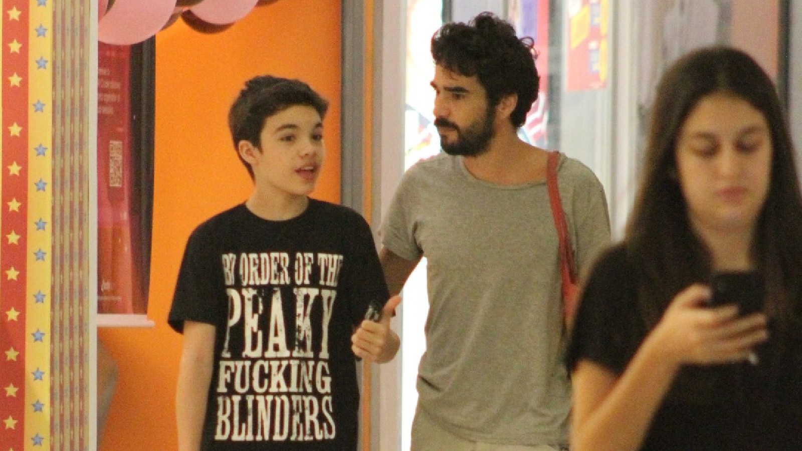 Bento é o filho caçula de Caio Blat.