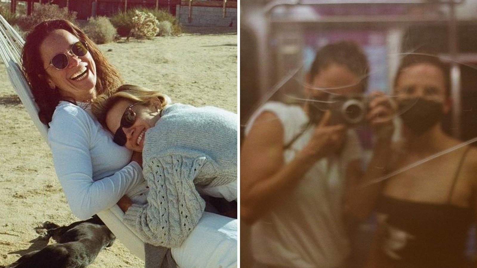 Bianca Comparato posta foto rara ao lado de Alice Braga: atrizes estão juntas há 5 anos