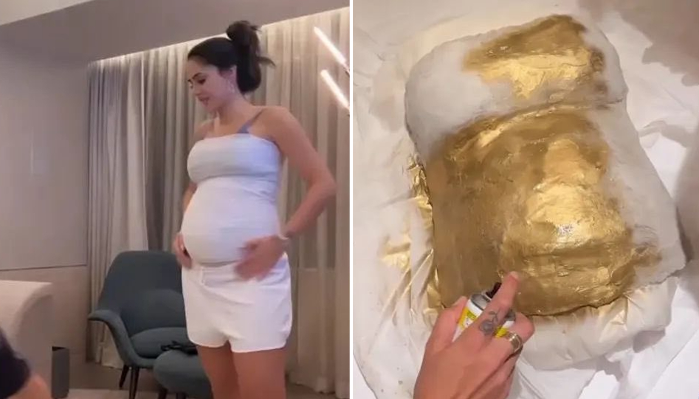 Bruna mostrou os detalhes do momento no Instagram
