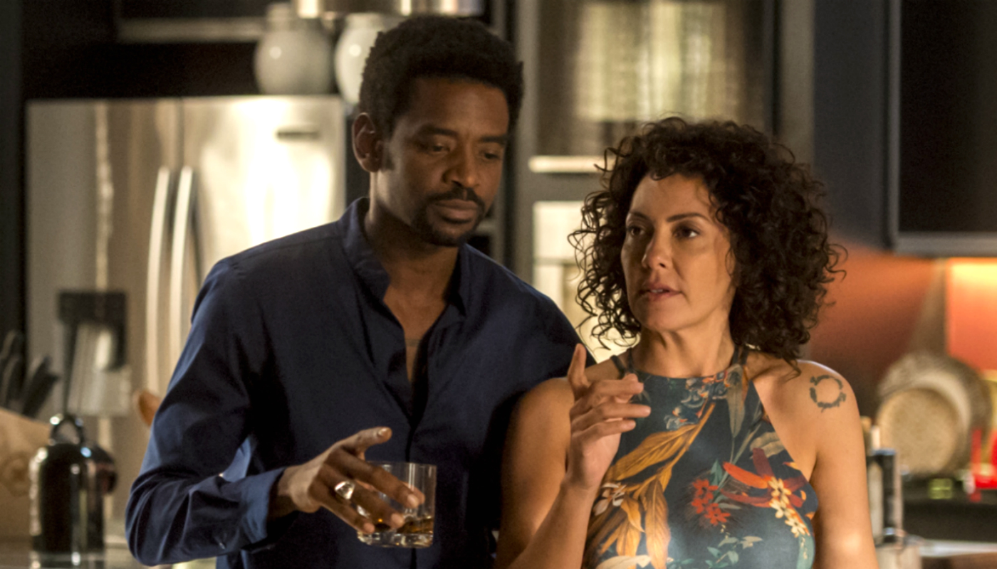 Cacau e Roberval ensaiam reconciliação em “Segundo Sol” e atriz dá dica nos bastidores