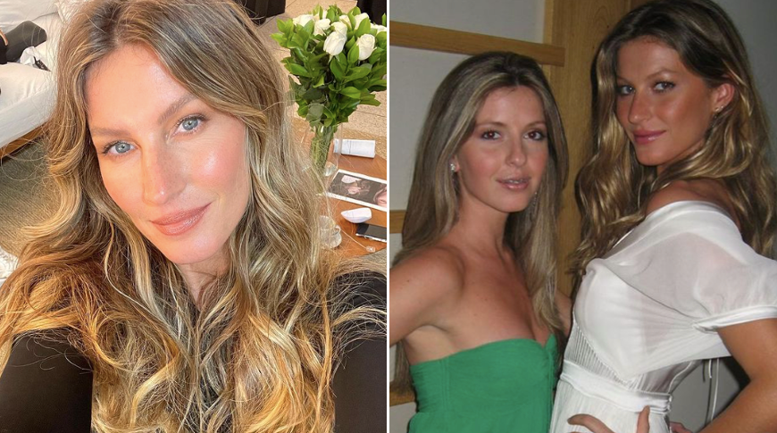 Gisele Bündchen Comemora 43 Anos Ao Lado De Irmã Gêmea Impressionou Fãs Zappeando 0541