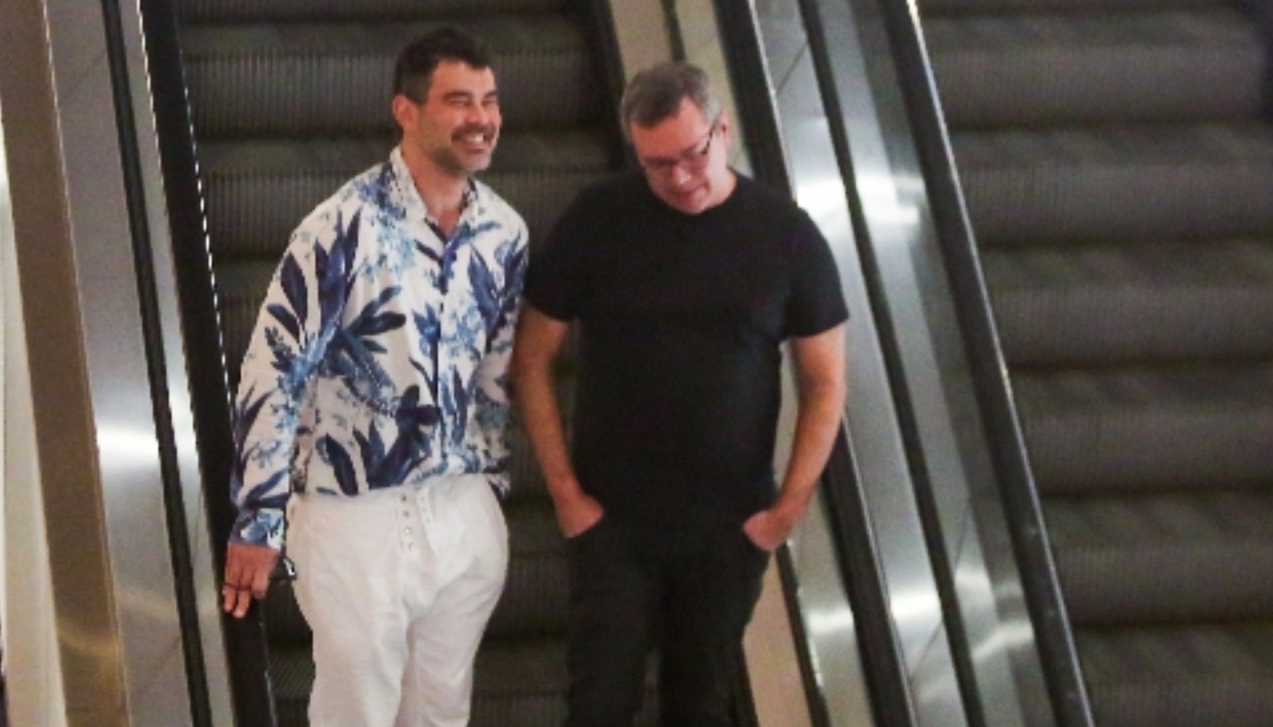 Carmo Dalla Vecchia e João Emanuel Carneiro