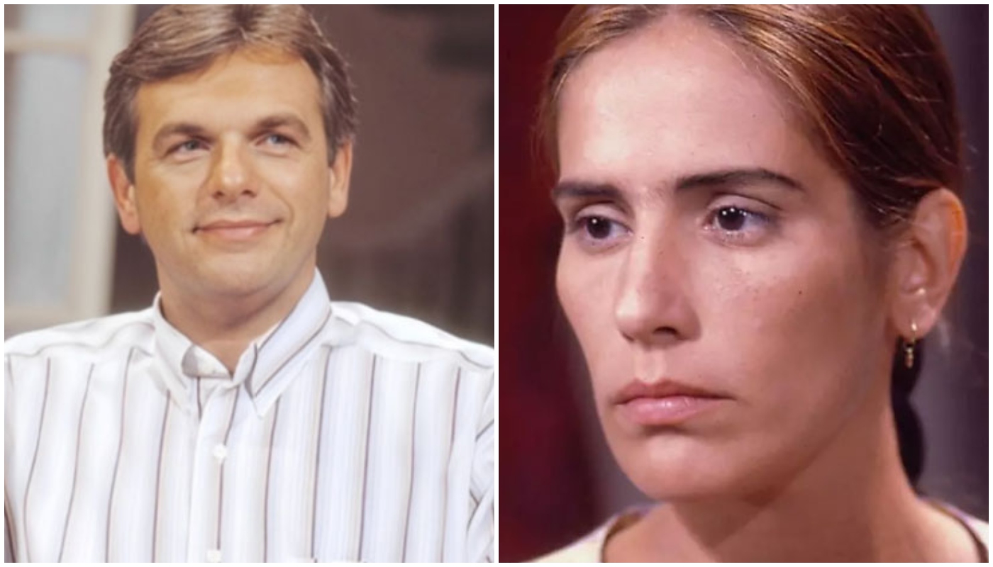 Henri Pagnoncelli e Gloria Pires em