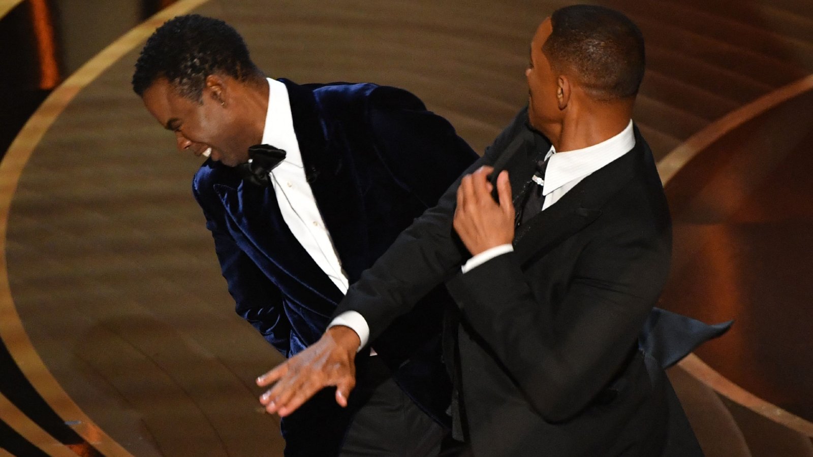 Chris Rock levou um tapa de Will Smith na cerimônia do Oscar 2022