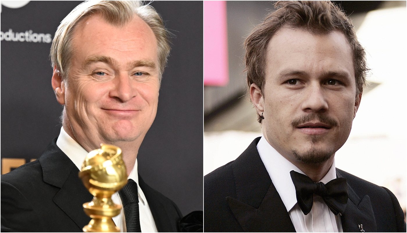 Christopher Nolan faz emocionante homenagem a Heath Ledger no Globo de Ouro 2024