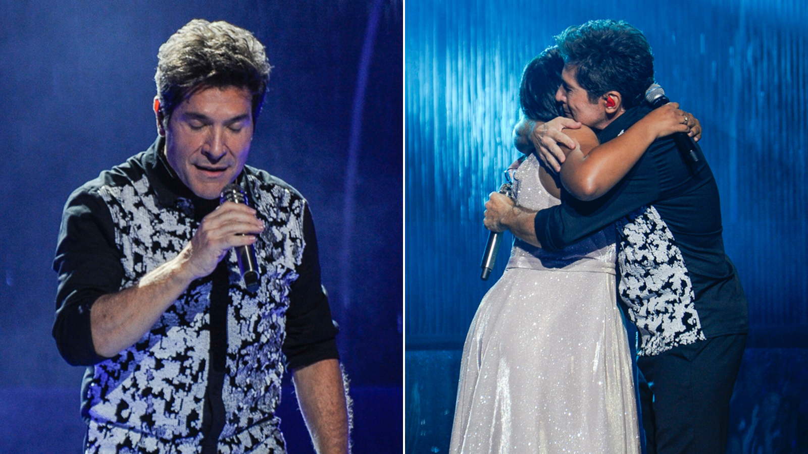 Daniel cantou ao lado da filha de João Paulo, seu ex-parceiro, em show especial: fotos