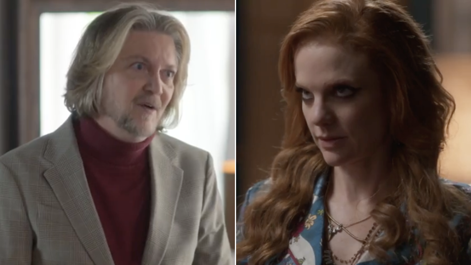 Duarte (Kiko Mascarenhas) e Andréa (Maria Eduarda de Carvalho)