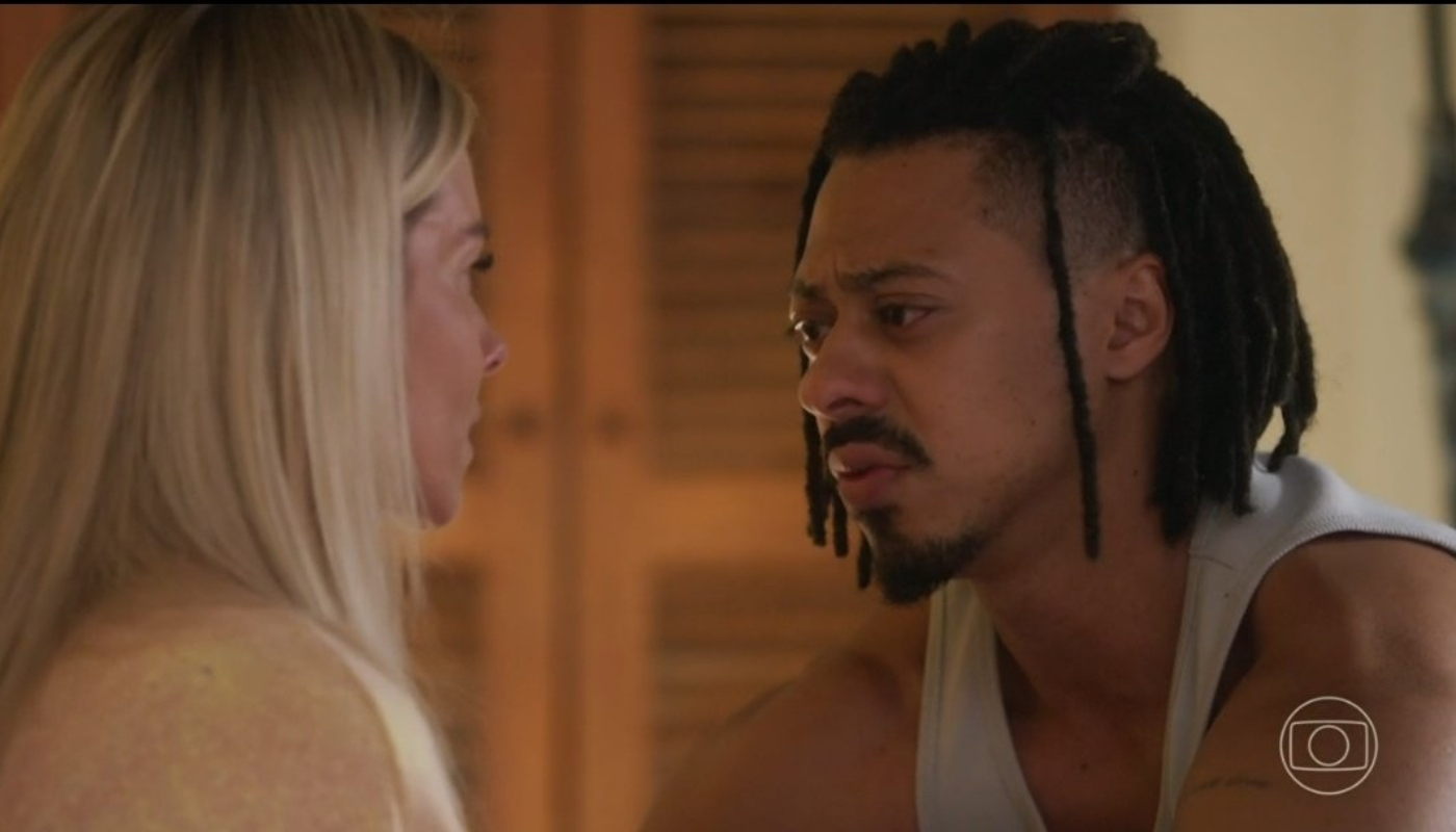 Érica (Monique Alfradique) e Edu (Luís Navarro) em