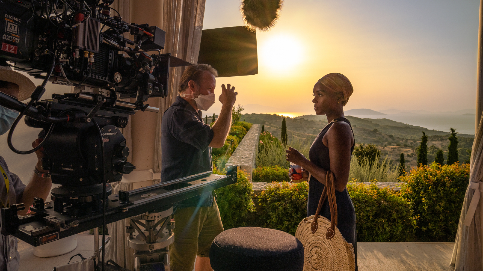Imagem dos bastidores de