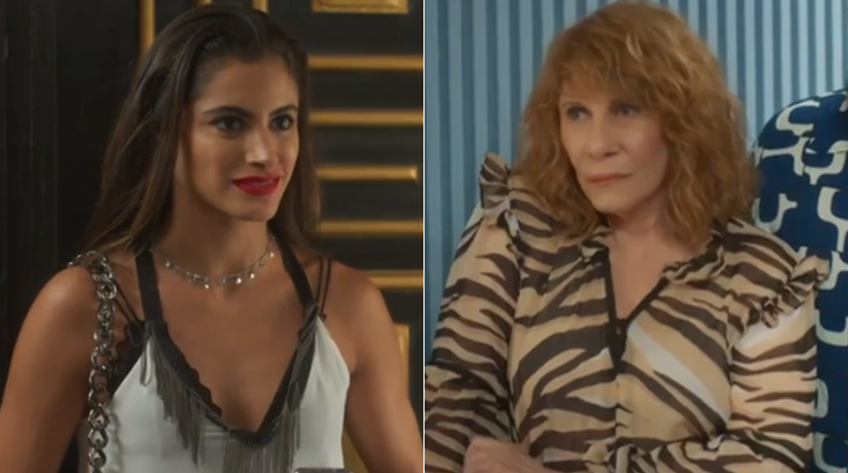 Érika (Letícia Salles) e Wilma (Renata Sorrah)