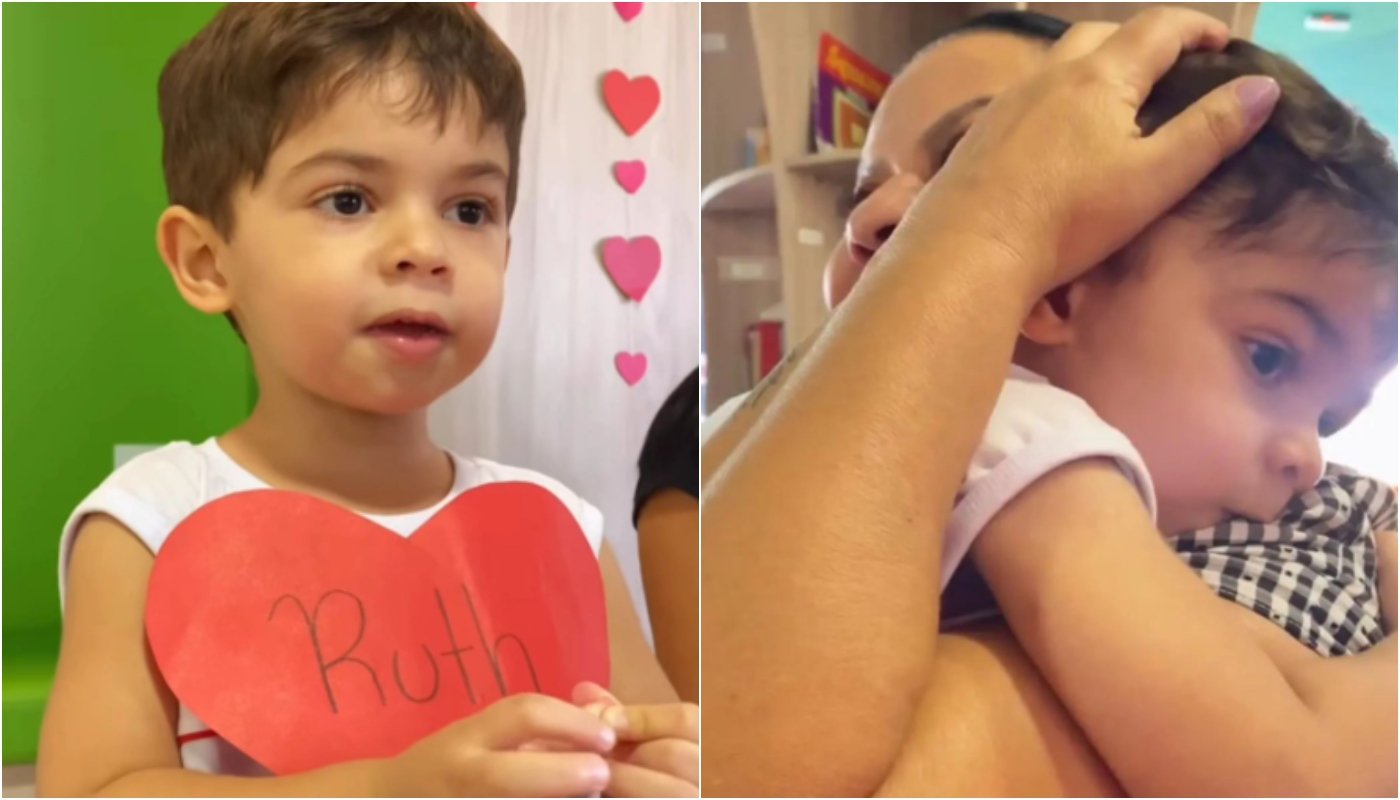 Filho de Marília Mendonça emociona ao fazer homenagem para a avó Dona Ruth: vídeo