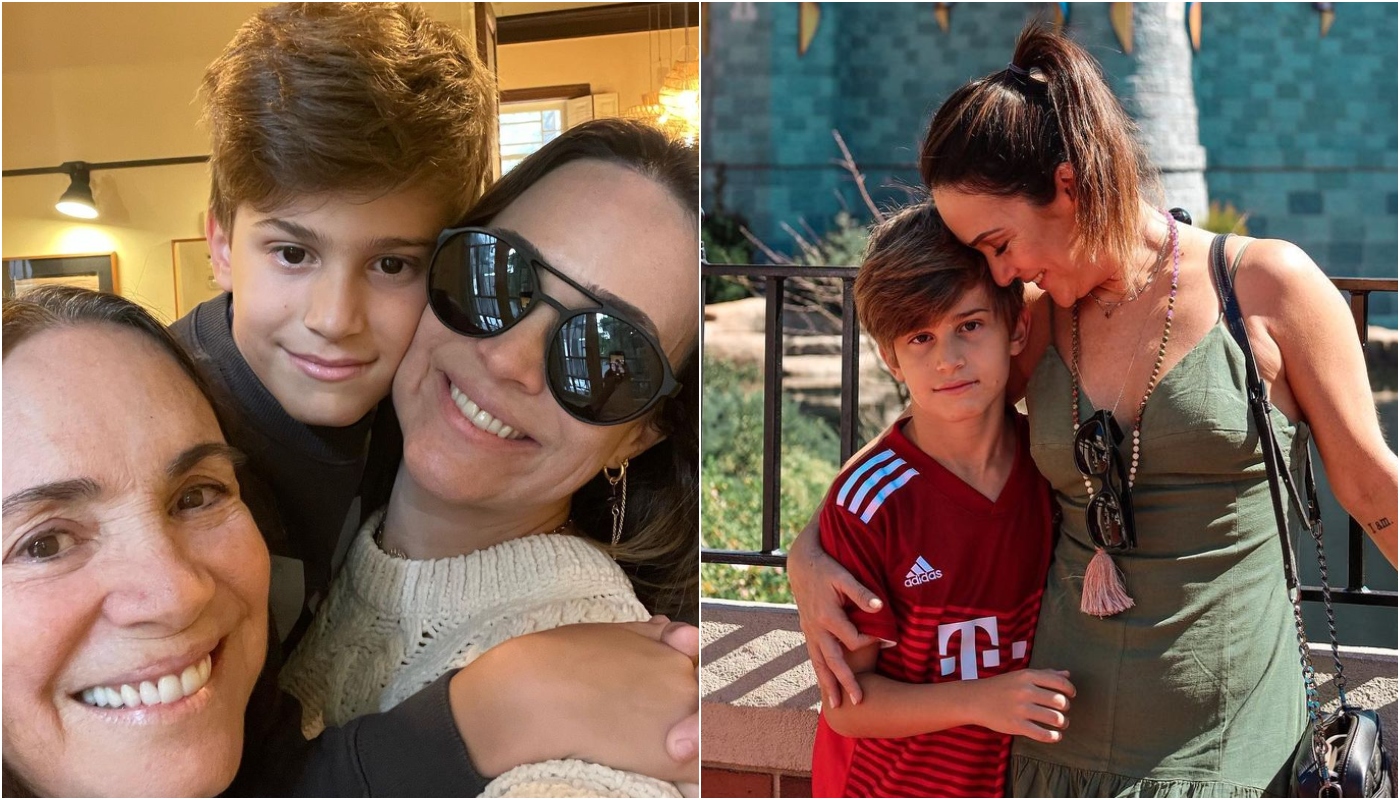 Gabriela Duarte, Regina Duarte e Frederico