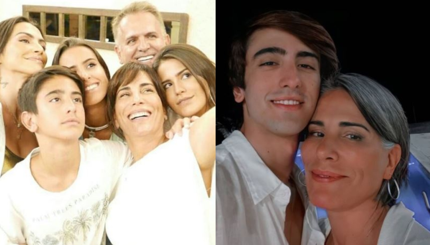 3 dos 4 filhos de Gloria Pires são artistas: caçula é o único que não sonha com fama