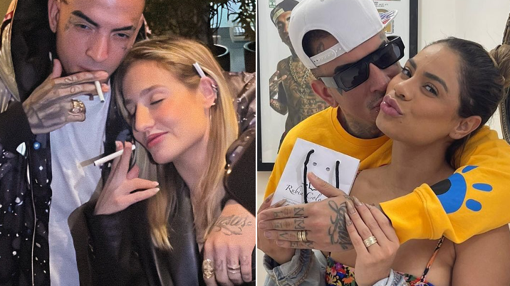 MC Guimê reencontra ex-BBBs pela 1ª vez e web nota que ele ainda está com aliança