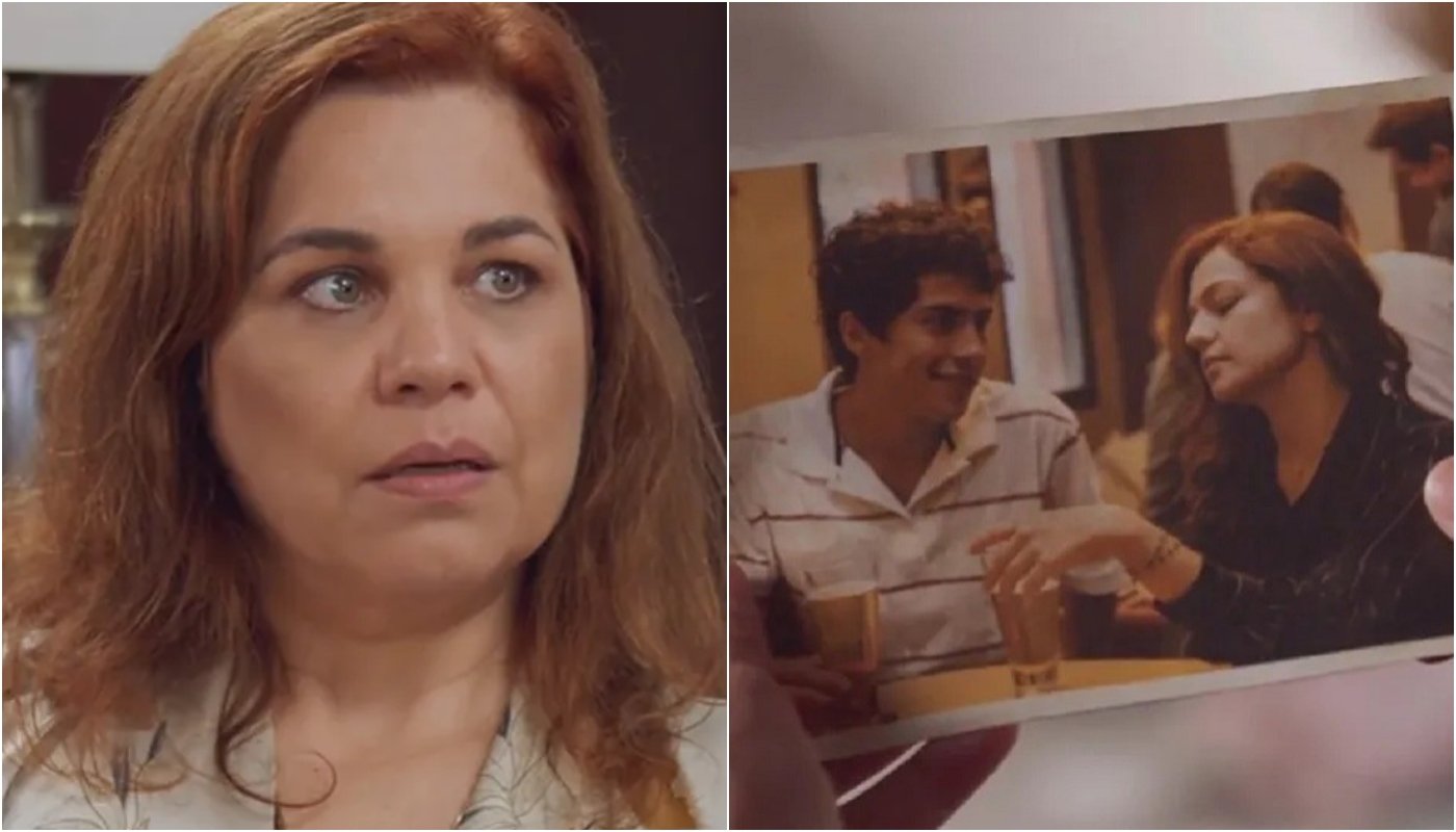 Helena (Isabel Teixeira) e Bruno (Luan Argollo) em 