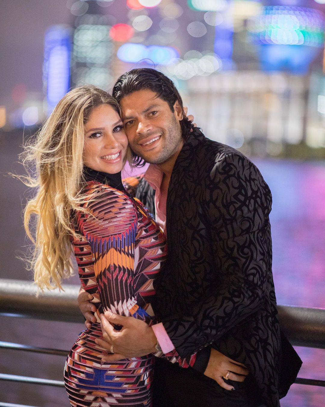 Camila Ângelo e Hulk