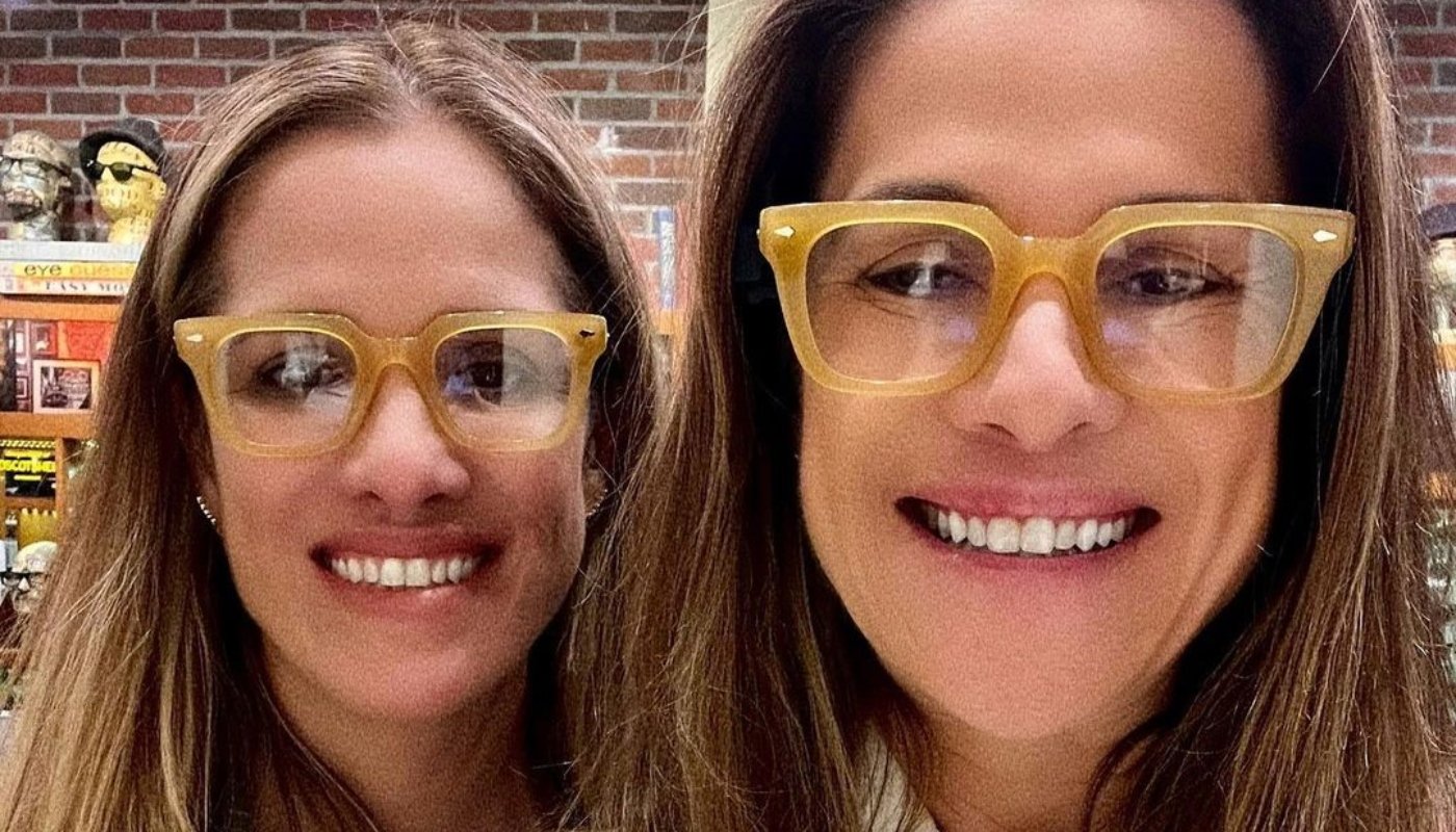 Ingrid Guimarães mostra fotos com a irmã, Sigrid, e web compara: “Não são gêmeas?”