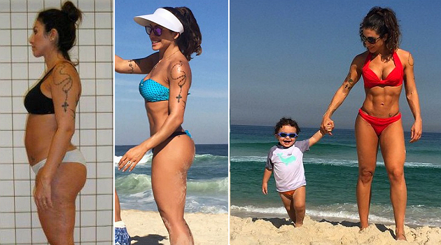 8 ensinamentos para ganhar músculos dados por famosa que é “mamãe fitness”