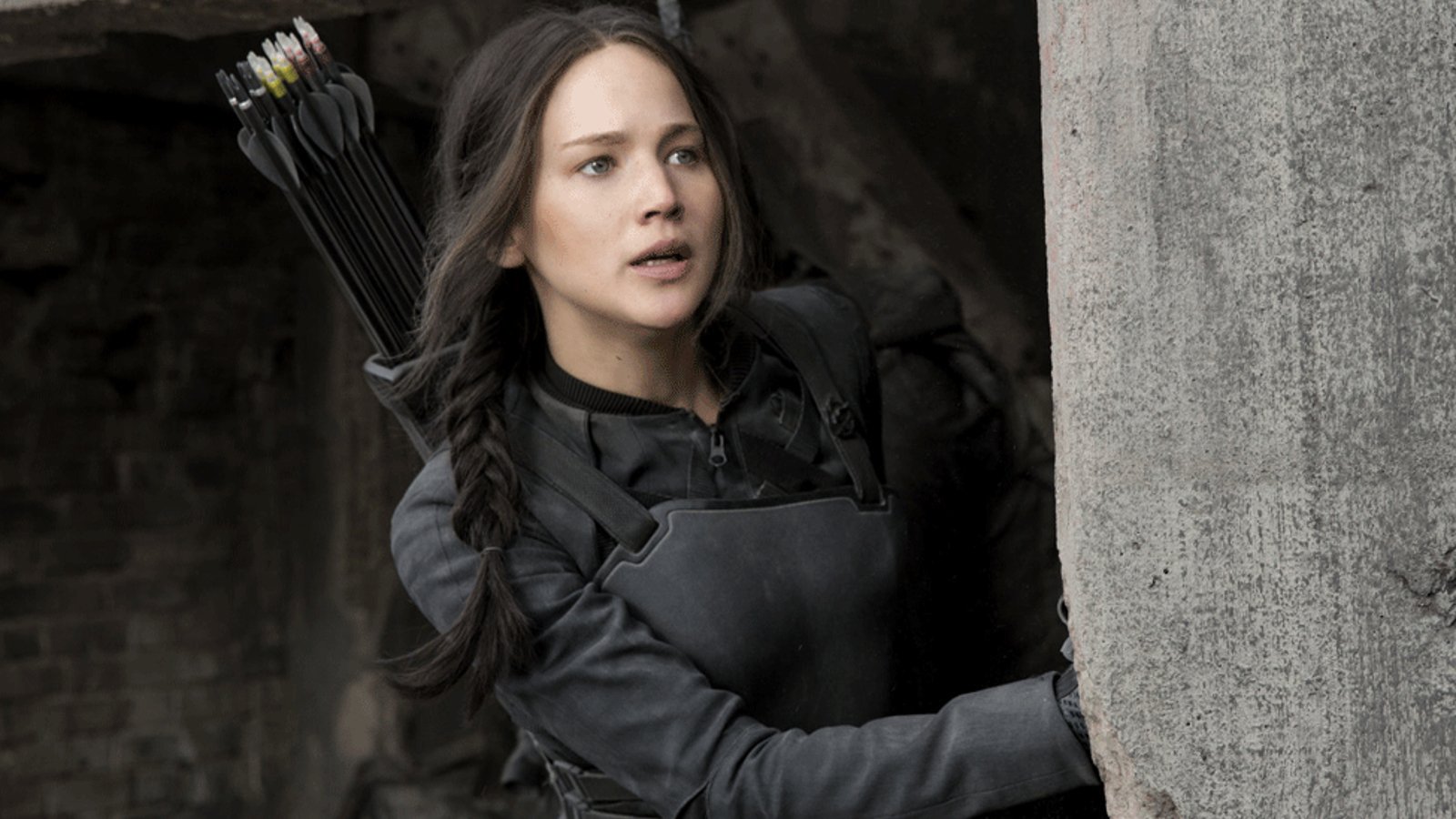 Katniss Everdeen (Jennifer Lawrence) em 