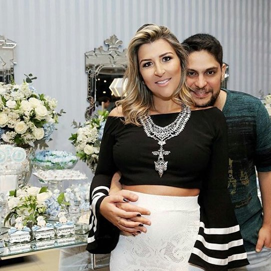 Jorge e a ex-esposa, Ina