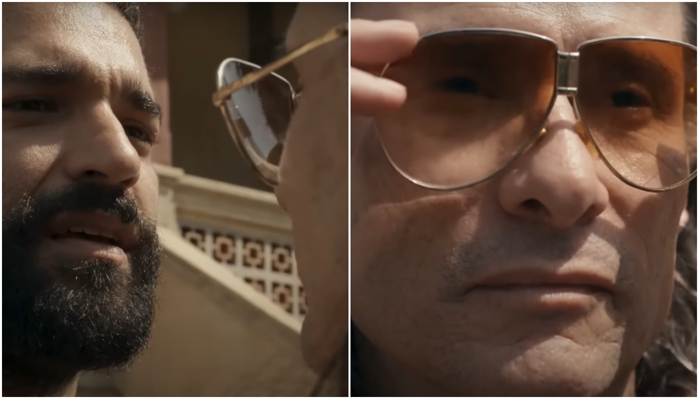 José Inocêncio (Humberto Carrão) e Firmino (Enrique Diaz) em 