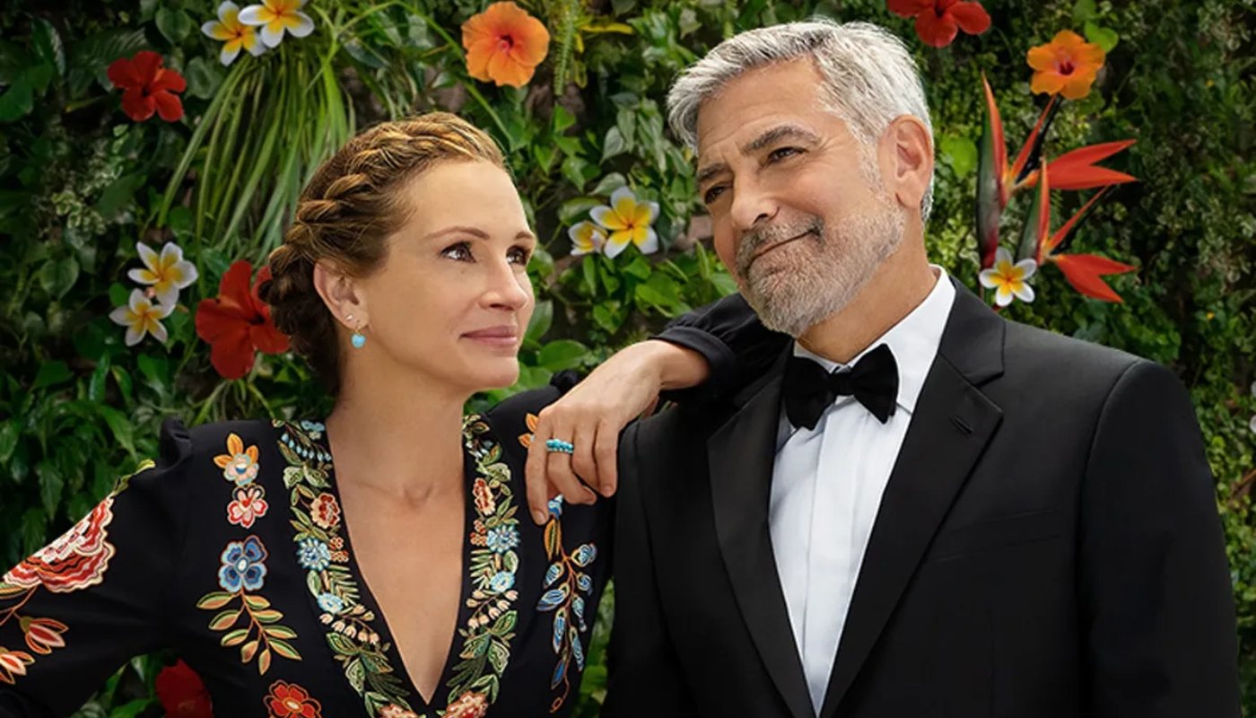 Amigos há anos, Julia Roberts e George Clooney gravaram cena de beijo 80 vezes em novo filme