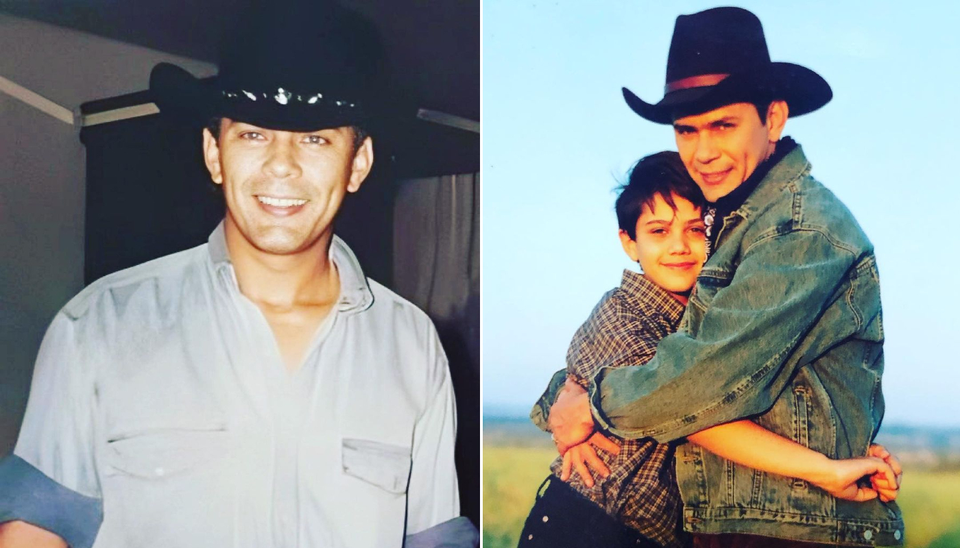 Leandro morreu em 1998, quando Thiago tinha 13 anos