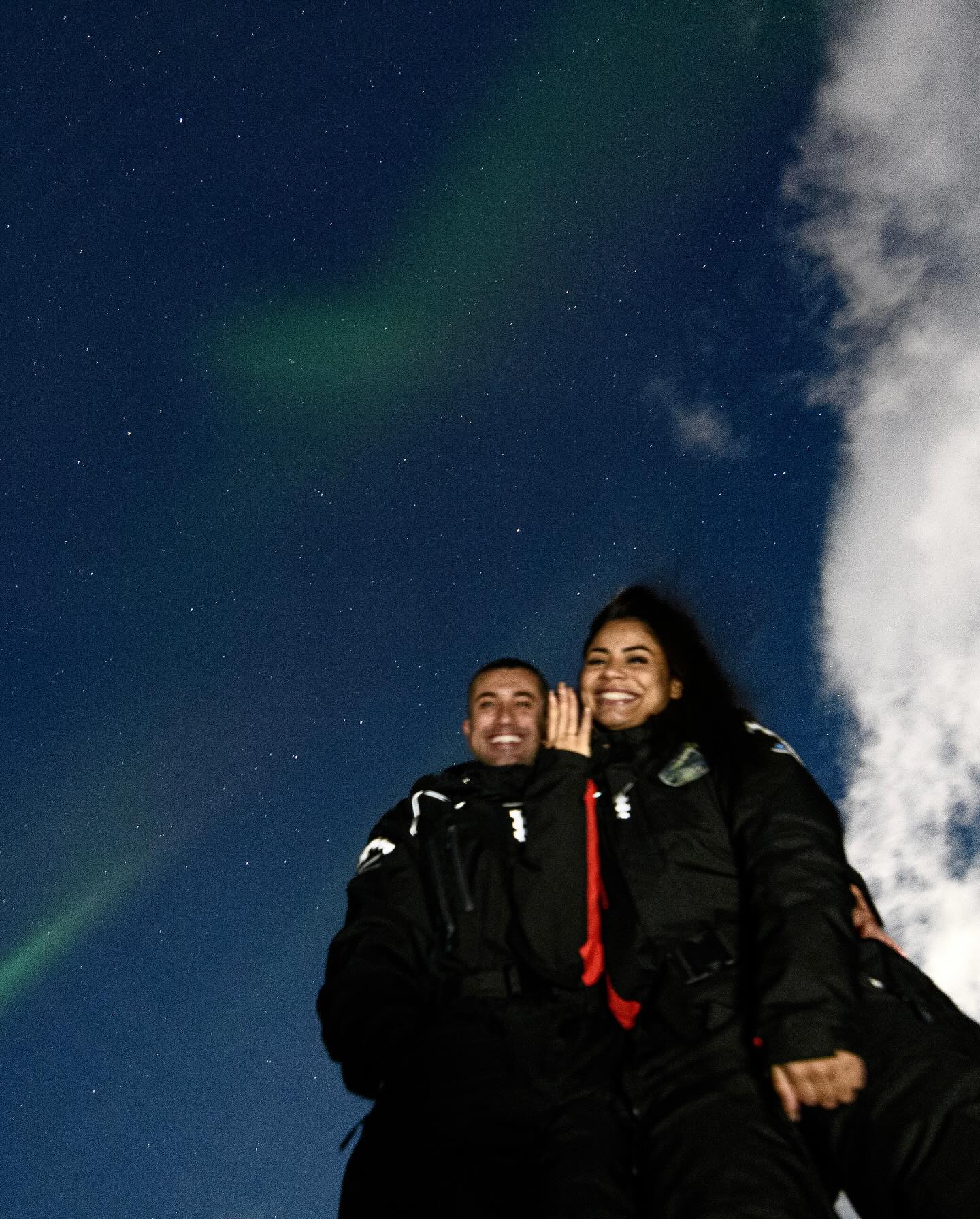 Lexa e Ricardo Vianna em viagem à Noruega