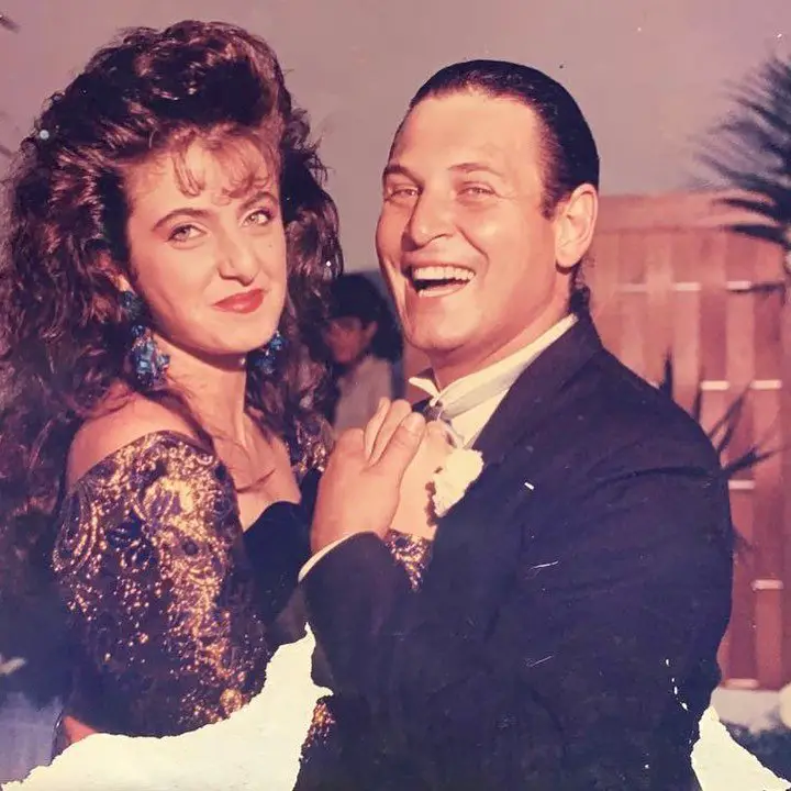 Luis Ricardo e a esposa, Zahie Mattar