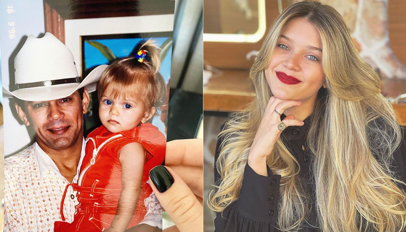 Lyandra Costa, filha do cantor Leandro