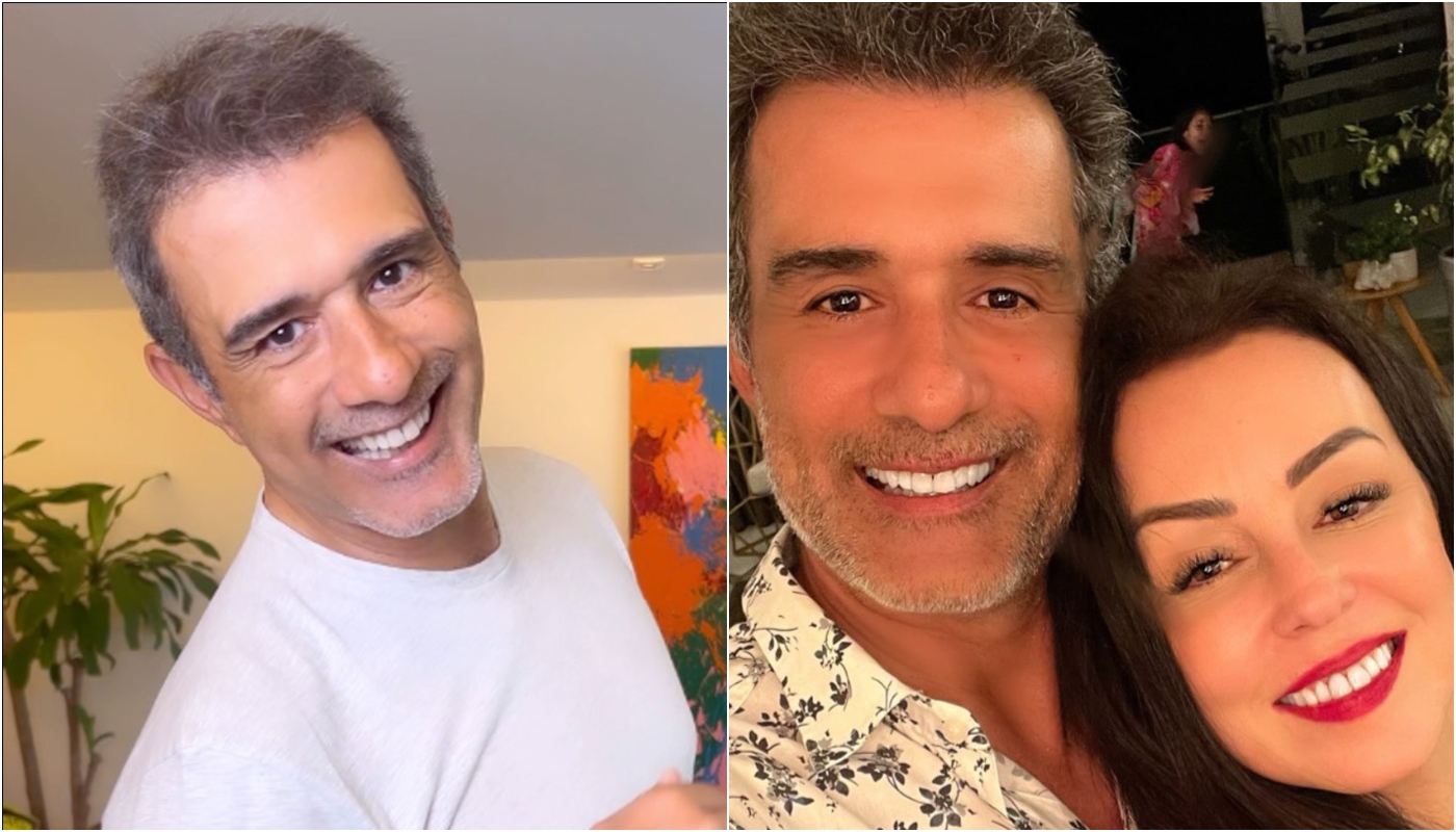 Marcos Pasquim posta foto rara ao lado da namorada Karla Nogueira: “Meu amor”